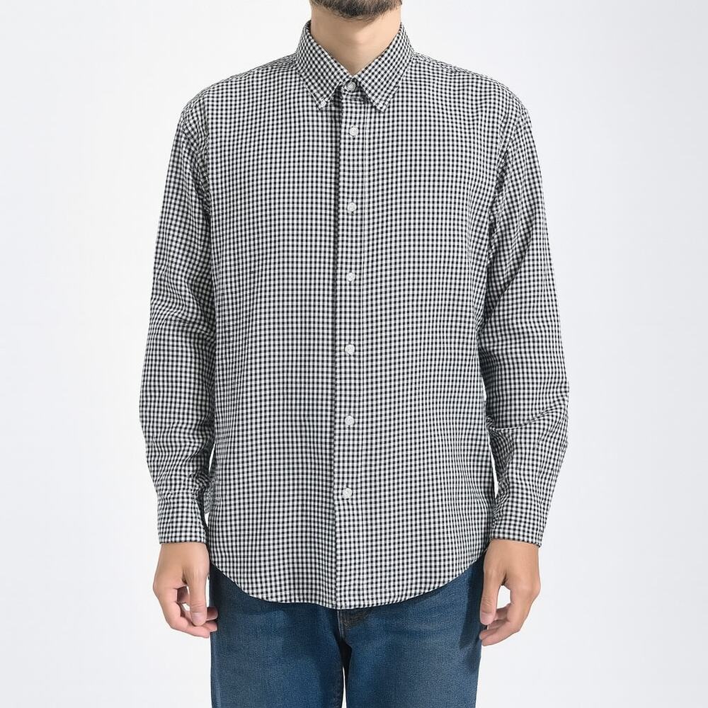 FootJoy x Titlelist x Peter Millar Plaid Button Down Shirt Large Golf